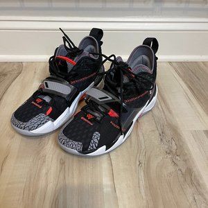 Men's size 8 Air Jordan Why Not Ser0.3 Black Cement